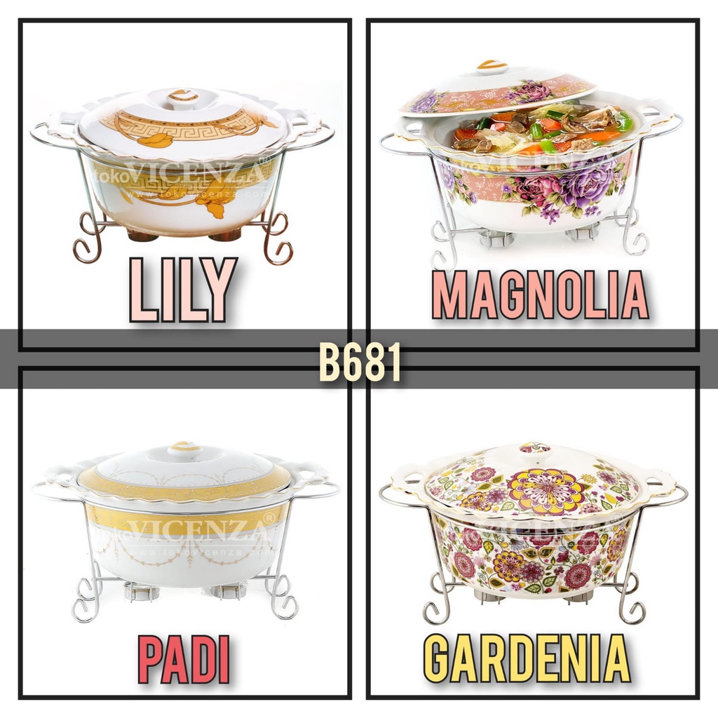 Prasmanan Mangkuk Bulat Vicenza 681