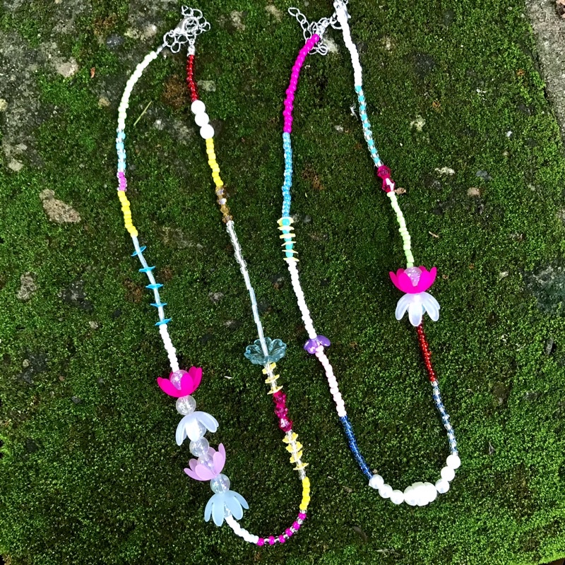 (Part 2) Beads Necklace Kalung Manik (BACA DESKRIPSI)