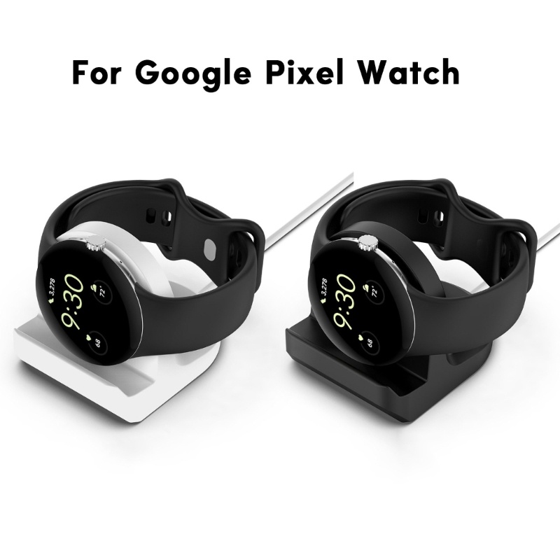 Btsg Rak Charger Nirkabel Bracket Base Pengisian Bahan Silikon Untuk Holder Smartwatch Pixel