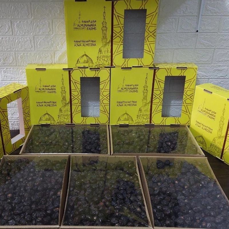 

kurma ajwa 5kg organic madinah/kurma nabi