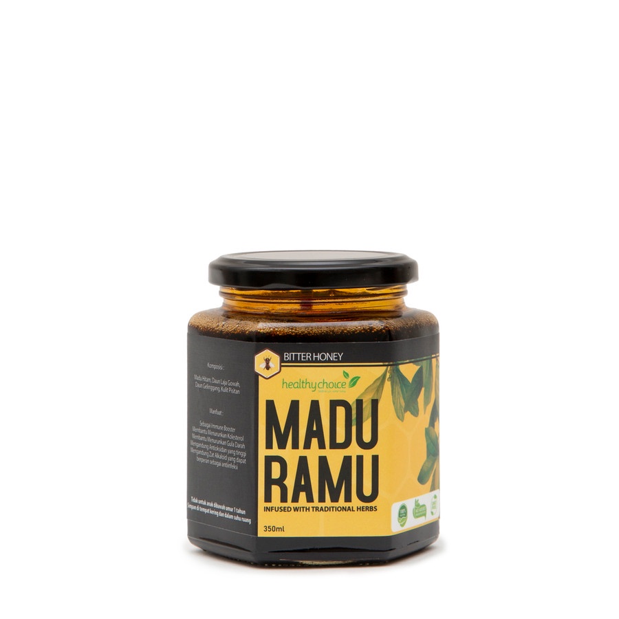 

Healthy Choice Madu Ramu Hitam 350 ml Madu Halal