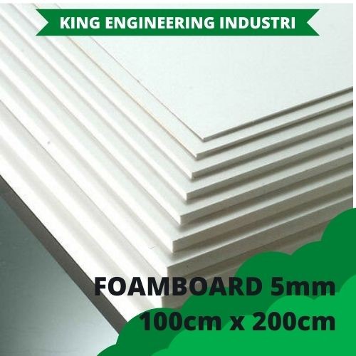 

Impraboard Foamboard 5Mm Size 100Cm X 200Cm Lembaran