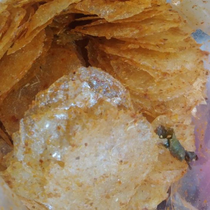 

Keripik Kaca 500gr (½kg) Pedas Daun Jeruk | Kripca Kiloan | Kripik kaca Kiloan ツ