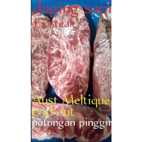 

(AUS) Daging Sapi Wagyu Meltique - Mess Out Spec/Daging Steak/