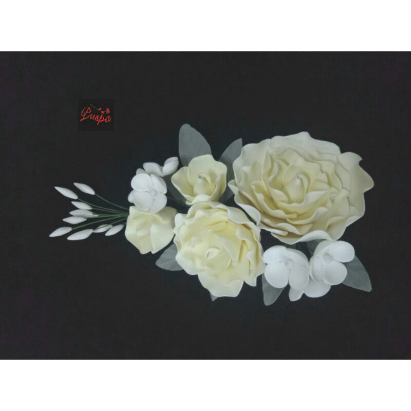 

(503/PRRFP) Gumpaste Flower Sugar Flower/Bunga Gumpaste Rose