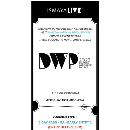 Tiket DWP