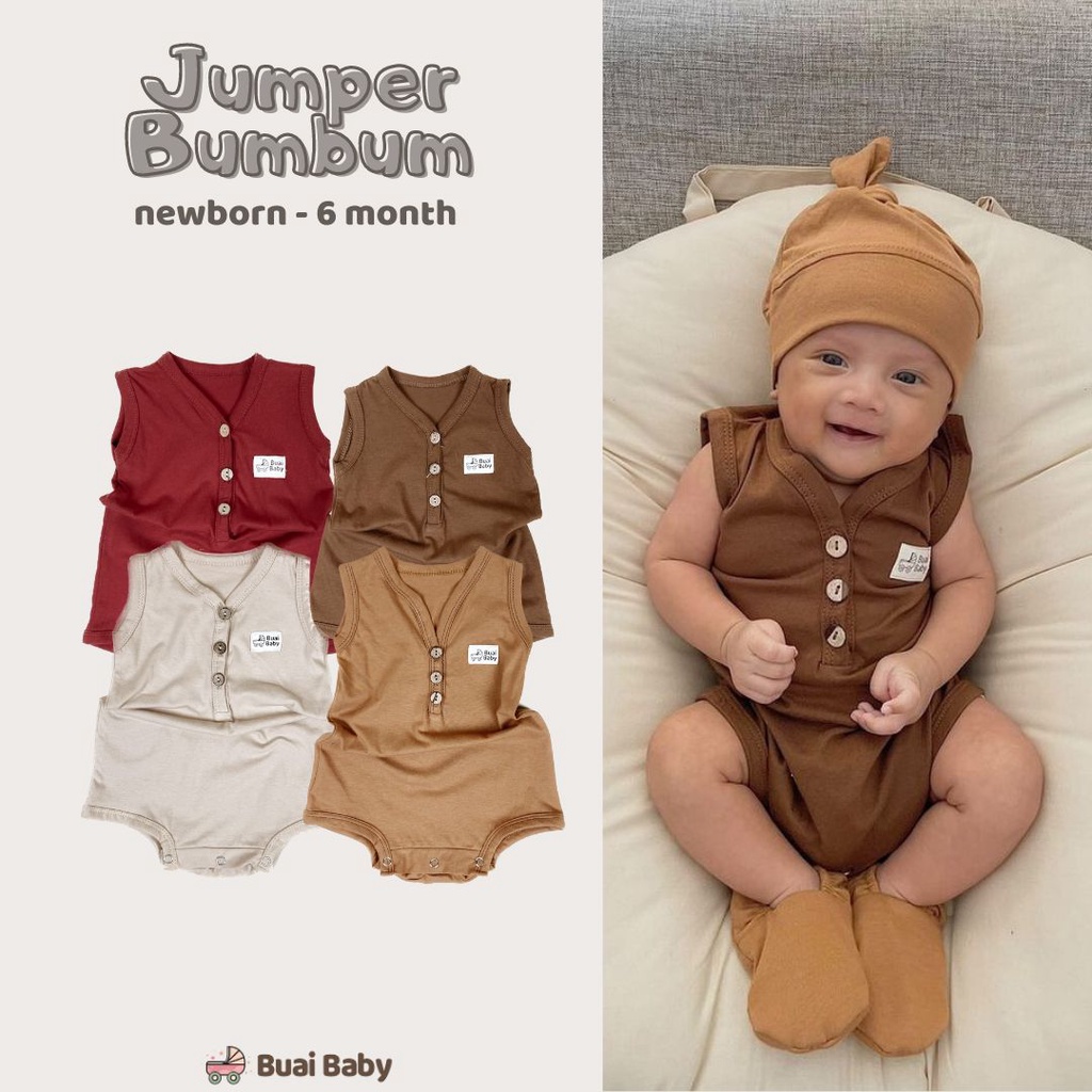 Buai - Jumper Bumbum Untuk Baby Boy &amp; Baby Girl