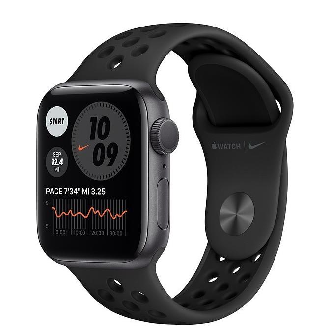 Apple Watch Series 6 Nike 40mm 44mm Gray Black Silver Platinum iBox