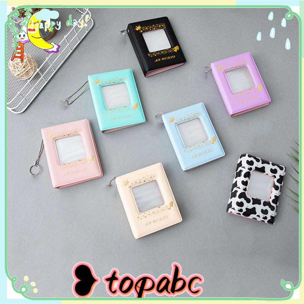 Tempat Photocard TOP 32kantong Buku Penyimpanan Kartu Nama 3inch