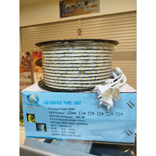 LAMPU LED STRIP 5050 SMD 100M