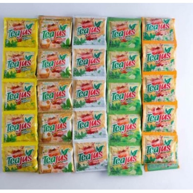 MINUMAN BUBUK TEA JUS ANEKA RASA 1 DUS = 360 SACHET