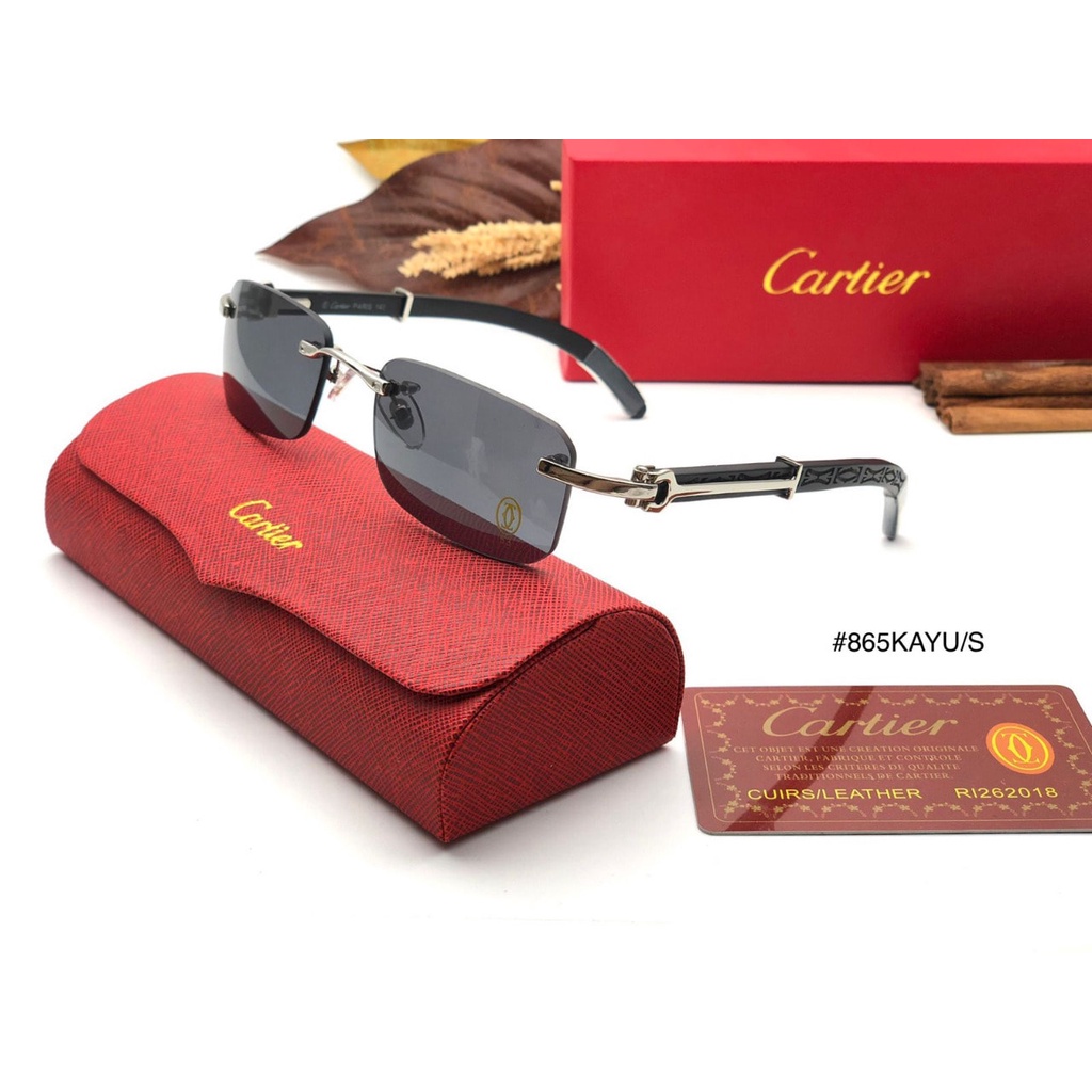 Kacamata Cartier Unisex Frame Titanium / CR 865