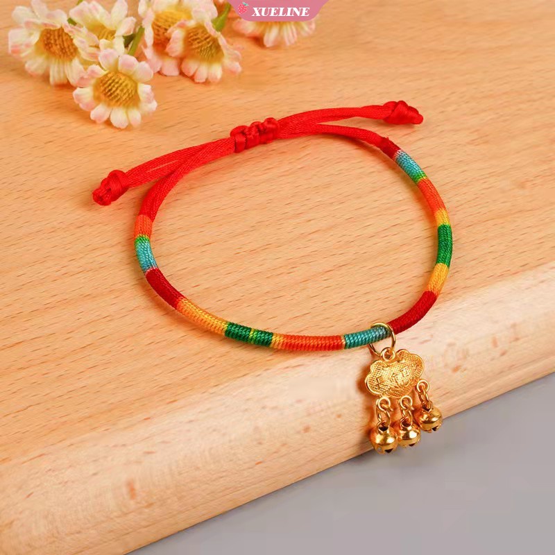 Festival Bambu Etnik Festival Perahu Naga Festival Anyaman multi Warna Gelang Dan Gelang Wanita Pria handmade Gelang Tali Hadiah [ZXL]