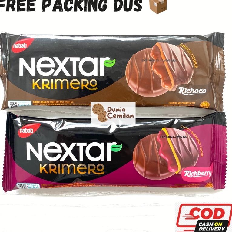 

[D-8E ♫♪] [TERMURAH!] Nextar Krimero SATUAN 28gr - Biskuit Chocolate Raspberry Enak Murah-