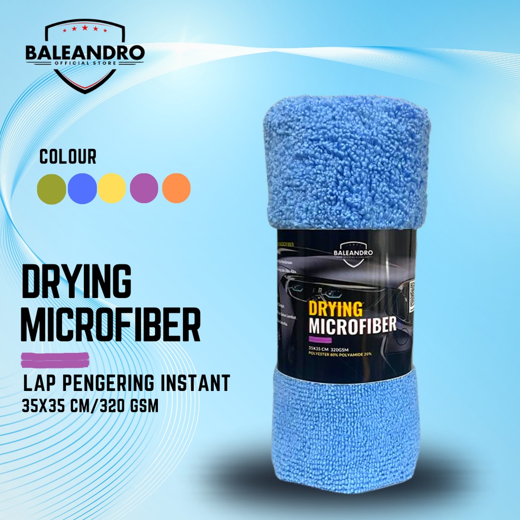 Kain Lap Drying Microfiber Lap Drying Microfiber, Microfiber Pengering Uk.35x35Cm