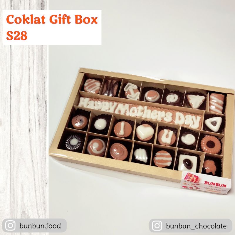 

Kado Cokelat Hari Ibu tema klasik