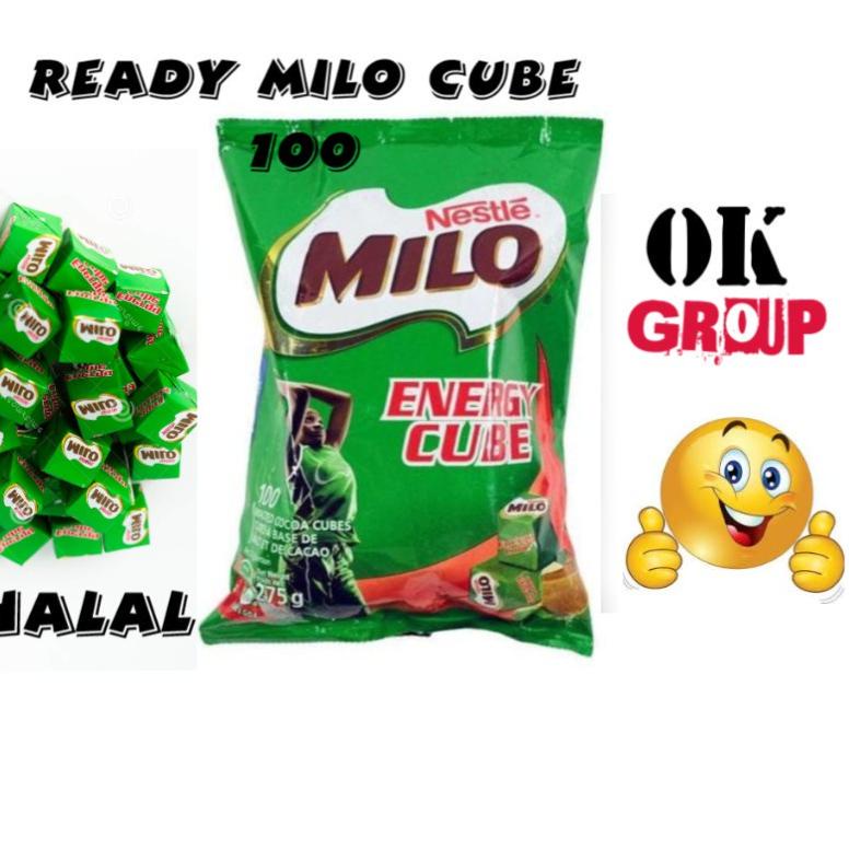 

레 Milo Cube 100 Nigeria Nestle halal / Milo Cubes isi 100 Trend