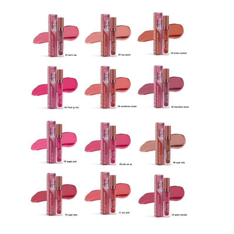Marina Glow Ready Velvet Matte Lip Cream
