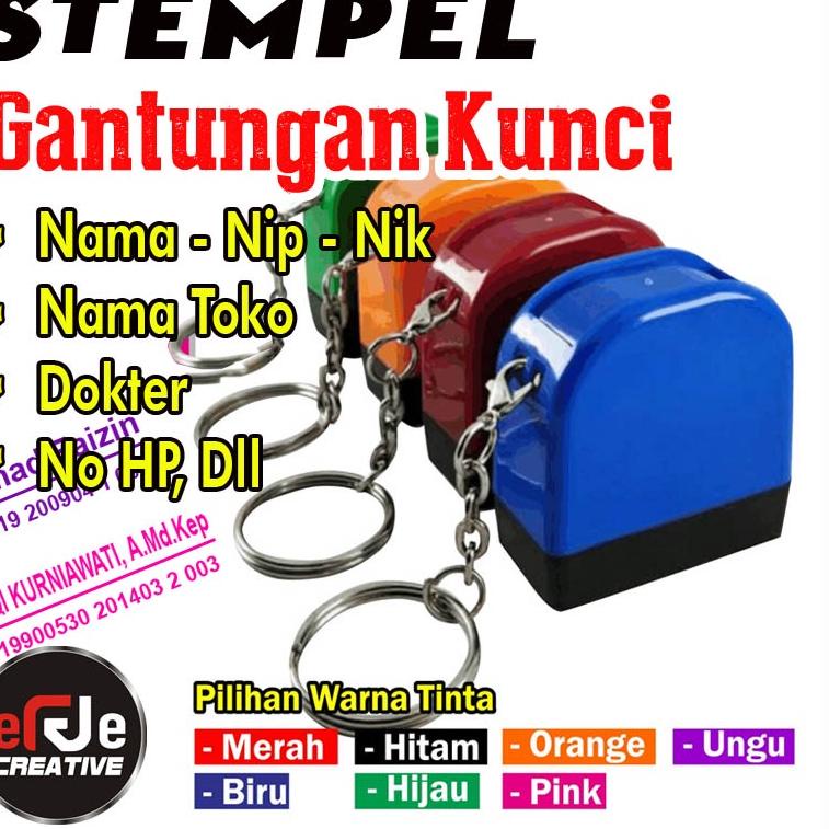 

MODISW☄ STEMPEL NAMA | DOKTER | BIDAN | PERAWAT | NIP | NAMA NOMOR HP | JABATAN [140]
