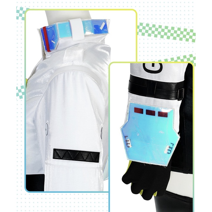 VOCALOID 2022 Racing MIKU Cosplay Costume VOCALOID Cos GT Project Cosplay Racing Suits Miku Costume with Cosplay Wig