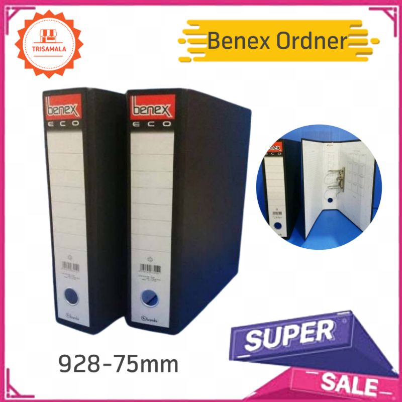 

BAMBI BENEX ECO F4 HITAM - ORDNER/LEVER ARCH FILE HITAM