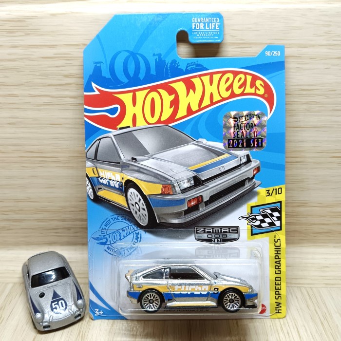 hot wheels 1985 honda crx Zamac