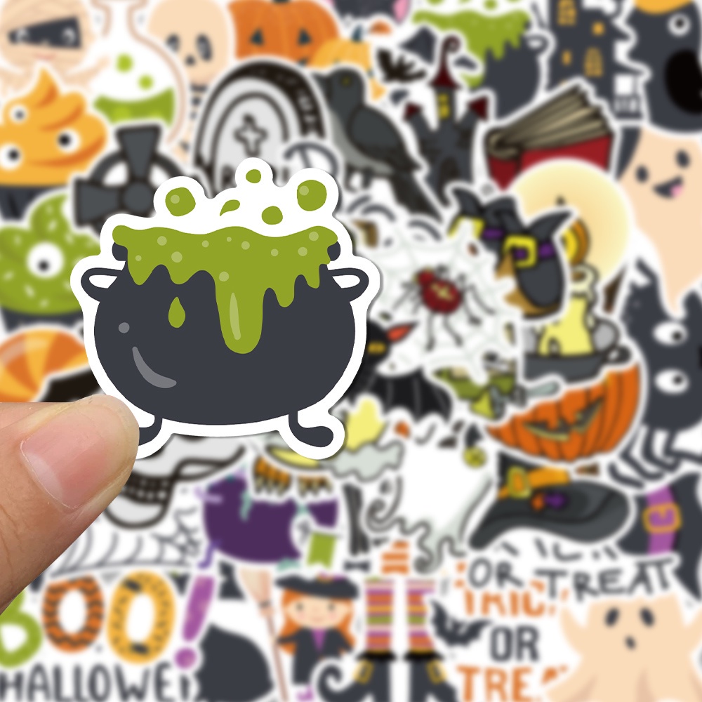

Stiker Desain Halloween s isi 25 pcs