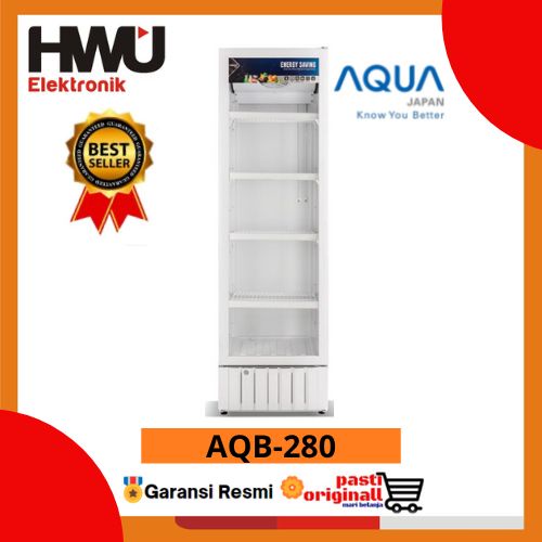 AQUA SHOWCASE DISPLAY COOLER 258L AQB-280