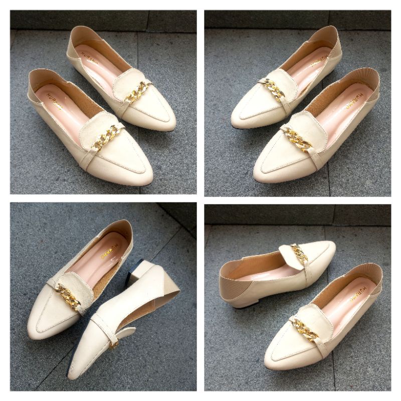 Flat Shoes Murano Byanca Series Sepatu Big Size Jumbo 41-46