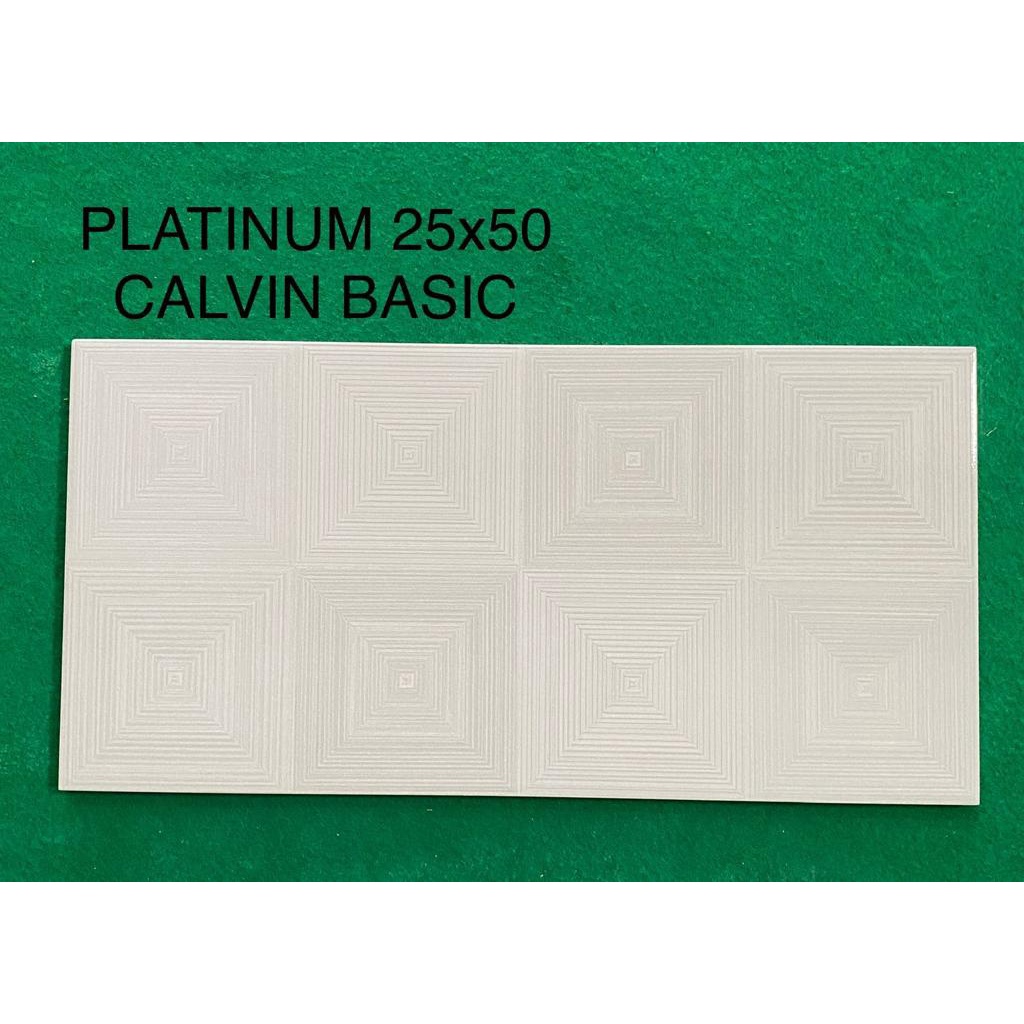 Keramik Platinum 25x50 Calvin Basic - Kilat