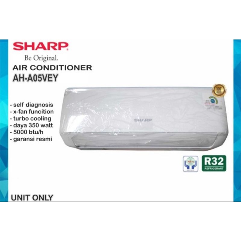 AC SHARP 1/2 PK AH-5VEY