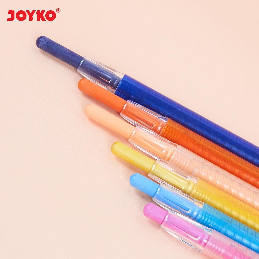

[KODE PRODUK RWLL88745] Krayon Putar Twist Crayon Joyko TWCR