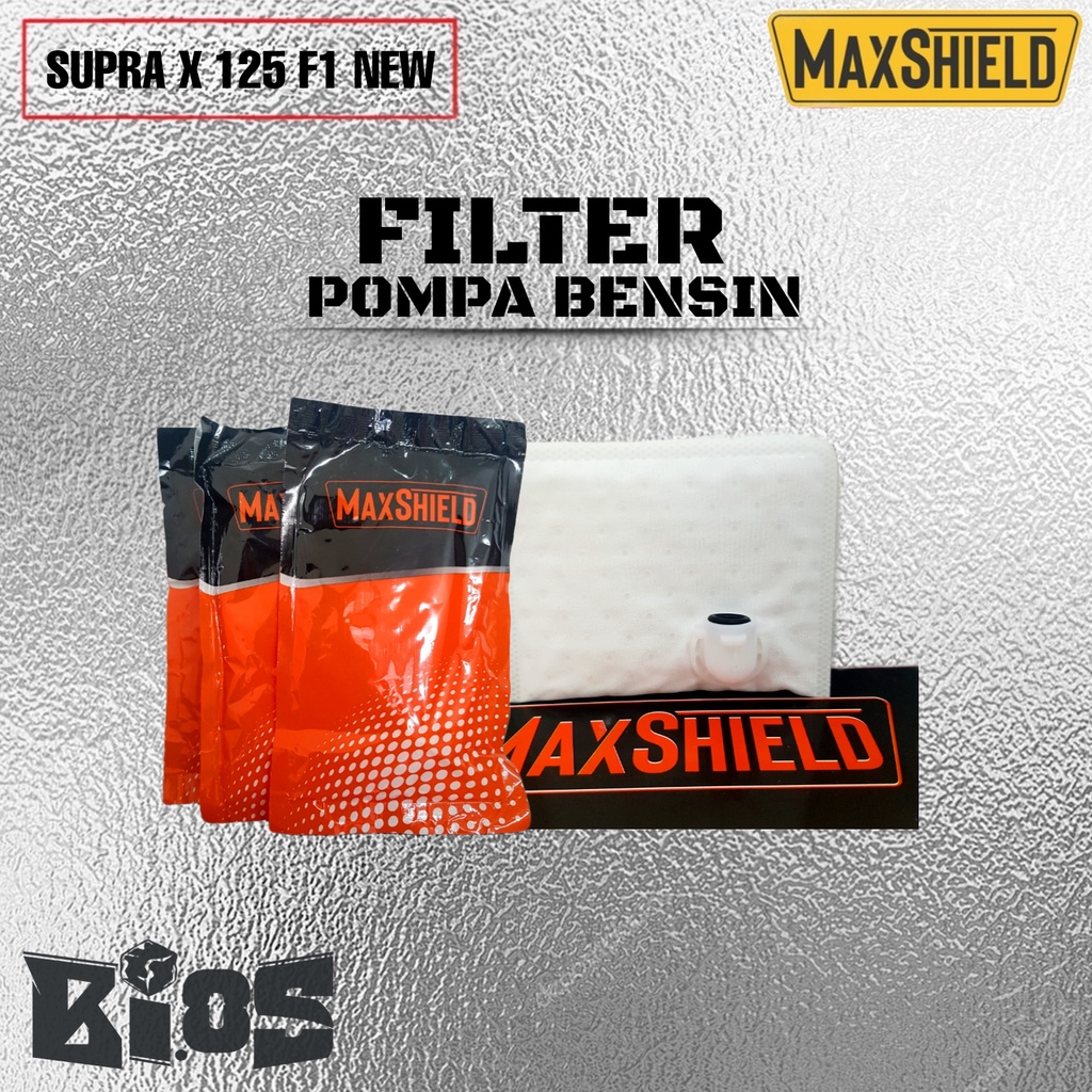 FILTER POMPA BENSIN MAXSHIELD MOTOR HONDA BEAT FI CBR150 VARIO 125/150 SUPRA X 125 FI NEW