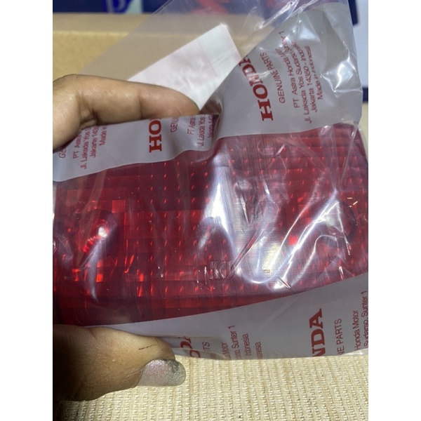 mika lampu belakang lensa lampu belakang mika reflektor belakang tengah Honda Astrea grand grand bul