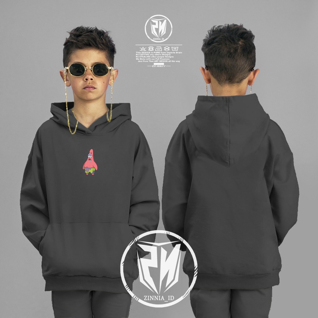 JAKET HOODIE ANAK PATRICK STAR