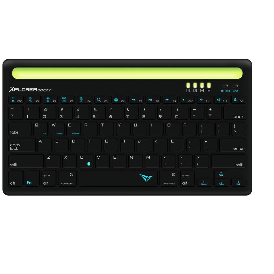 Paket Surprise Alcatroz Wireless Keyboard Xplorer Dock 1 BT [ 2 Tahun Garansi Resmi ] [ Product of Singapore ]