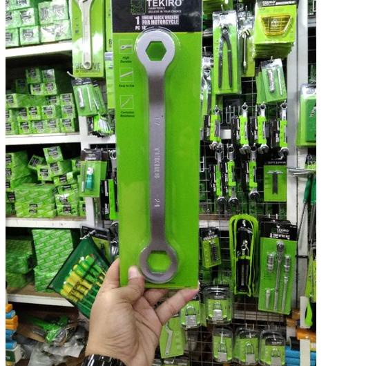 Diskon!! kunci tutup buka klep bengkok tekiro 17-24 kunci blok mesin