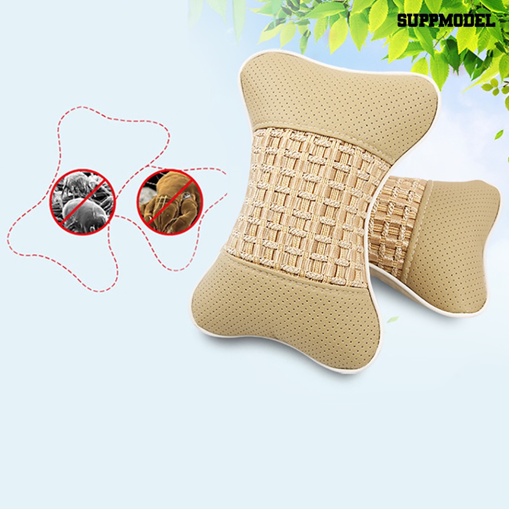 [Auto] Kreatif 3D Tulang Berbentuk Boneka Mobil Leher Headrest Bantal Lembut Bantal Hadiah