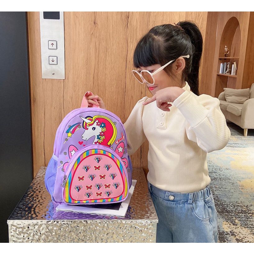 Tas backpack Anak Laki-laki / Perempuan Gambar Karakter Import CB28