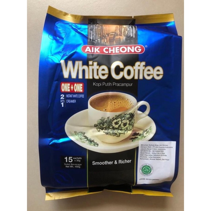 

Aik cheong "New" White Coffee 2in1 / Aik cheong White coffee no Sugar