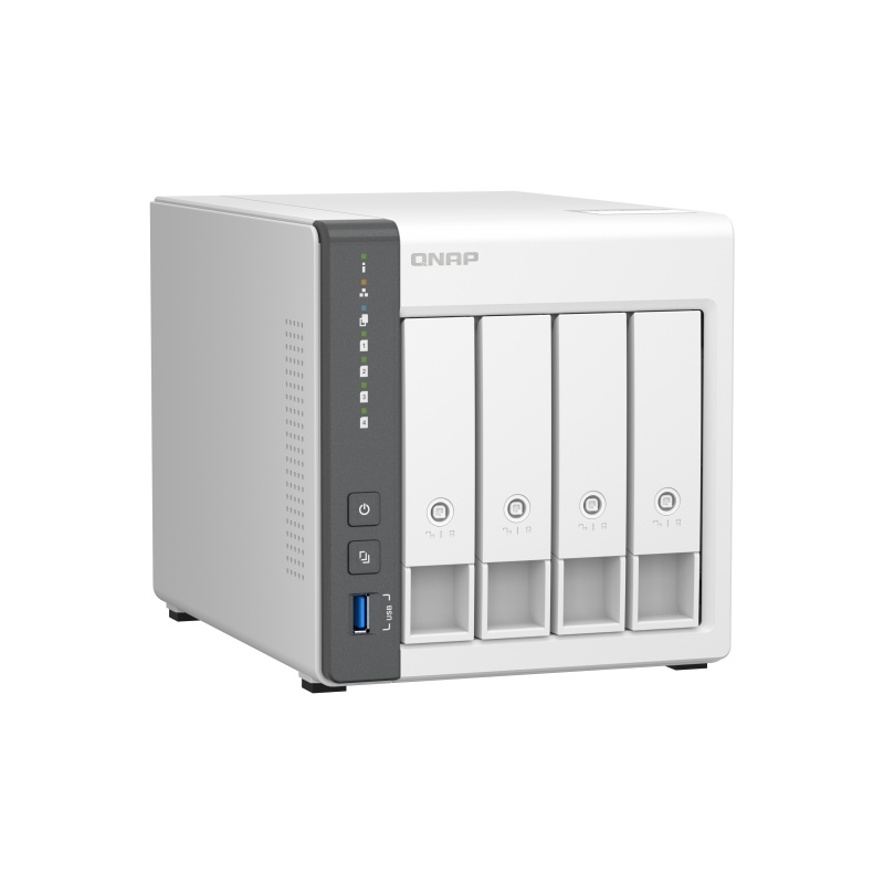QNAP TS-433-4G RAM 4-Bay Home NAS Personal Private Cloud Storage TS433