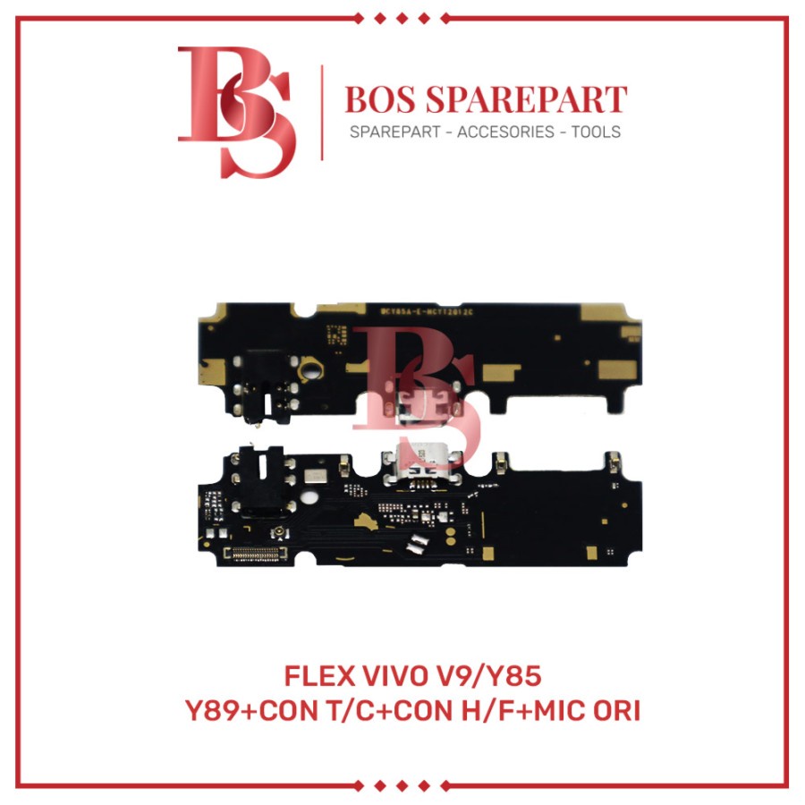 FLEXIBEL VIVO V9 / Y85 / Y89+CONNECTOR CHARGER+CONNECTOR HANDSFRE+MIC