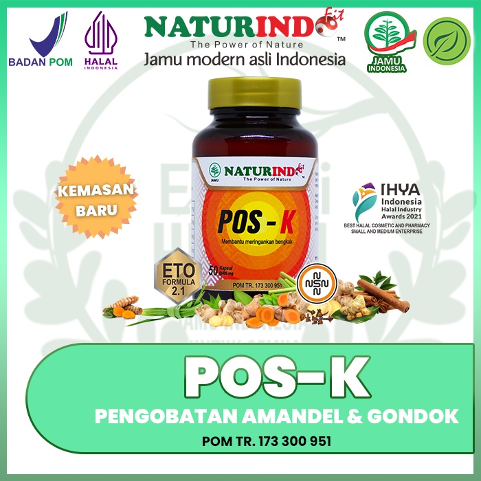 Jamu Obat Amandel Gondok Tiroid Kelenjar Getah - POS K Naturindo