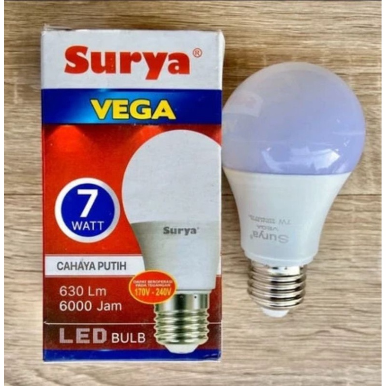 Lampu Bohlam LED Bulb Surya VEGA 5W/7W/9W/12W/15W/18W