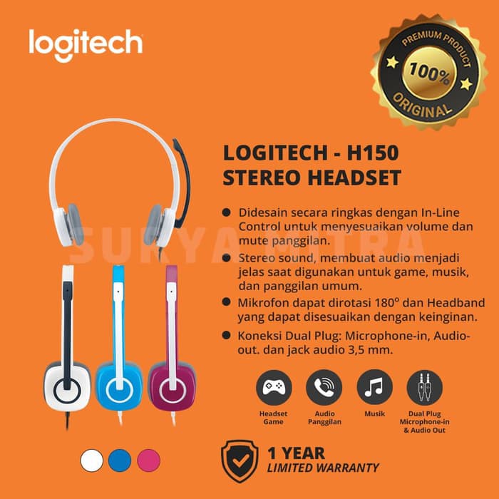 Headset Logitech H150 / H 150