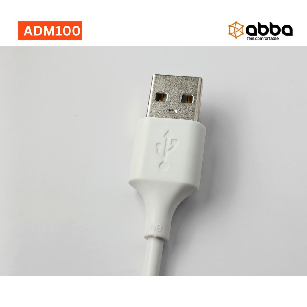 KABEL DATA ABBA ADM100 MIKRO USB MAX 3.0A QUICK CHARGER