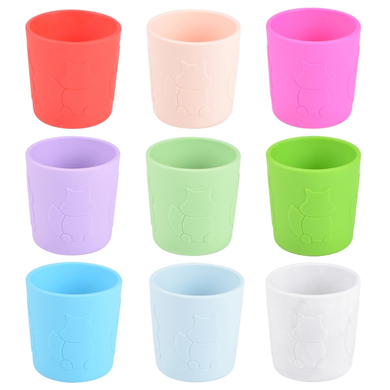 Mary Cangkir Air Ringan Motif Animal Flexible Milk Cup Gelas Air Tupai