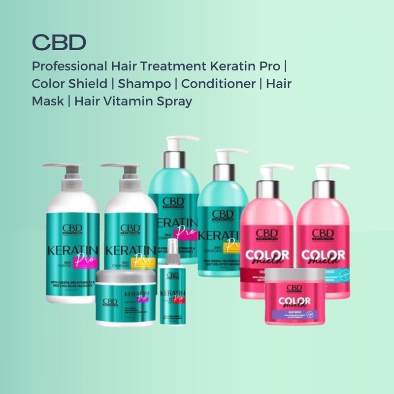 Jual CBD Professional Keratin Pro / Color Shield 250ml Shampoo
