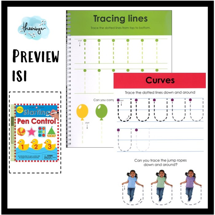 Priddy Starting Pen Control Wipe And Clean Book - Activity Workbook