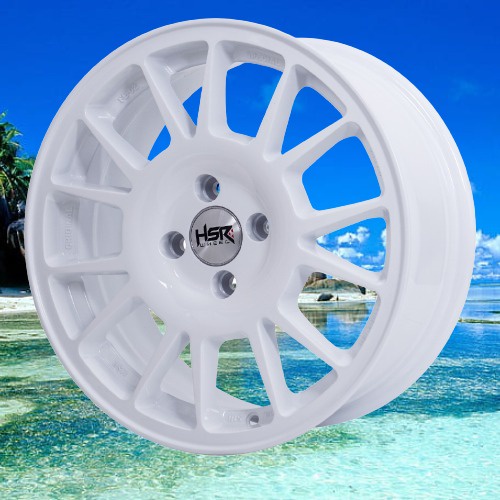 Velg racing ring 16 warna putih untuk Honda Jazz dll hsr FE02